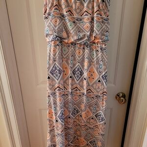 Size large full length maxi dress